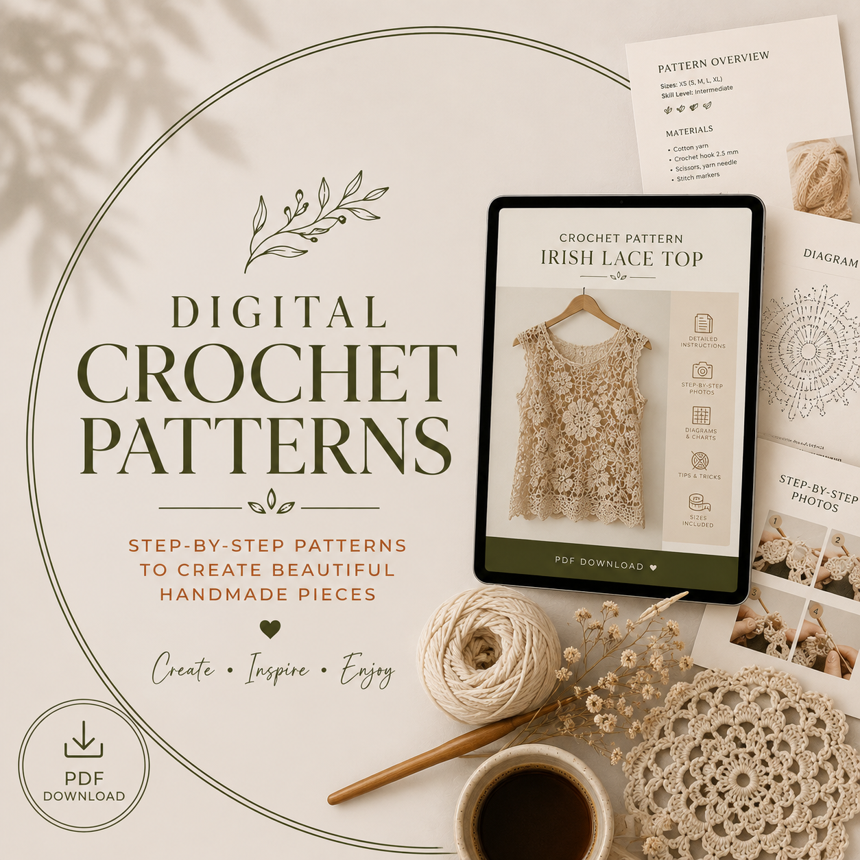Digital Crochet Patterns