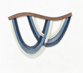 Handmade Nordic Fiber Wall Art – Wood & Wool Woven Wall Hanging